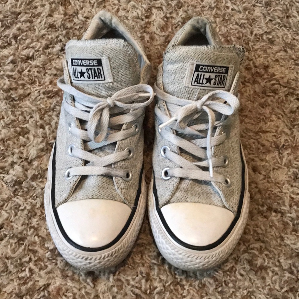 Light grey All Star Converses